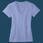 Women’s Triblend Deep V-Neck Tee