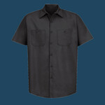 Men's Industrial Short Sleeve Work Shirt