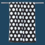 Polka Dot Velour Beach Towel