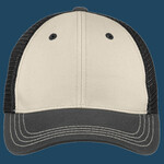 Tri Tone Mesh Back Cap