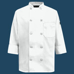 Women's Ten Button Chef Coat