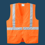 Ansi 107 Class 2 Mesh Back Safety Vest