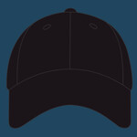 Solid Crown with Camo Bill Cap