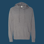 Unisex Lightweight Hooded Pullover T-Shirt