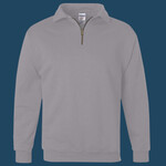 Unisex Nublend® Cadet Collar Quarter-Zip Sweatshirt