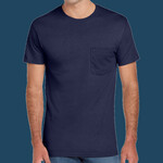 Dri Power ® 50/50 Cotton/Poly Pocket T Shirt