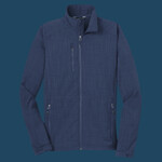 Shaded Crosshatch Soft Shell Jacket