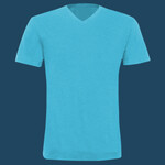 Unisex Triblend V-Neck Tee