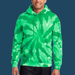 Tie Dye Pullover Hooded Sweatshirt