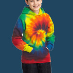 Youth Tie Dye Pullover Hooded Sweatshirt