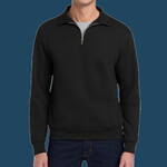 Super Sweats ® NuBlend ® 1/4 Zip Sweatshirt with Cadet Collar