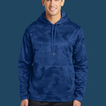 Sport Wick ® CamoHex Fleece Hooded Pullover