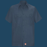 Short Sleeve Solid Ripstop Shirt