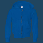Youth NuBlend® Full-Zip Hooded Sweatshirt