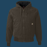 Men's Cheyenne Boulder Cloth™ Hooded Jacket with Tricot Quilt Lining