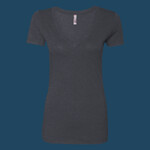 Women’s Triblend Deep V-Neck T-Shirt