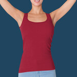 3368 2x1 Rib U-Neck Tank