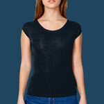 8362 Cotton Spandex Jersey Aerobic Top