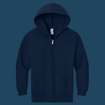 Youth NuBlend ® Full Zip Hooded Sweatshirt