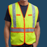 Ansi 107 Class 2 Dual Color Safety Vest