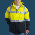 Ansi 107 Class 3 Safety Heavyweight Parka