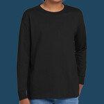 Youth Heavy Cotton 100% Cotton Long Sleeve T Shirt