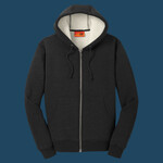 Heavyweight Sherpa Lined Hooded Fleece Jacket