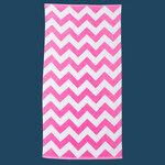 Chevron Velour Beach Towel