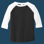 Toddler Baseball Fine Jersey Three-Quarter Sleeve Tee