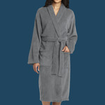 Plush Microfleece Shawl Collar Robe