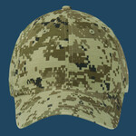 Digital Ripstop Camouflage Cap