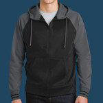 Sport Wick ® Varsity Fleece Full Zip Hooded Jacket