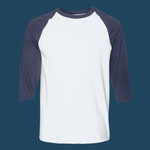 Unisex Heavy Cotton™ Raglan Three-Quarter Sleeve T-Shirt