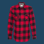 Women's Vintage Brushed Flannel Shirt