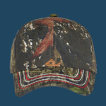 Americana Contrast Stitch Camouflage Cap