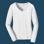 Women's Long Sleeve Fan Favorite V Neck Tee