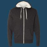 Unisex Sherpa-Lined Hooded Sweatshirt