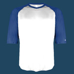 Youth B-Core Three-Quarter Sleeve Baseball T-Shirt