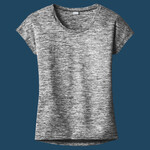 Women's PosiCharge ® Electric Heather Sporty Tee