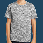 Youth PosiCharge ® Electric Heather Tee