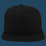 OTTO CAP "OTTO SNAP" 5 Panel Mid Profile Mesh Back Trucker Snapback Hat