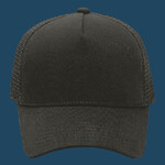 OTTO CAP® 5 Panel Mid Profile Mesh Back Trucker Hat