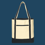 Large Cotton Canvas Tote