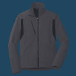 Back Block Soft Shell Jacket