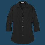 Women's 3/4 Sleeve Carefree Poplin Shirt