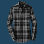Women's Plaid Flannel Tunic