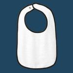 Infant Contrast Trim Terry Bib