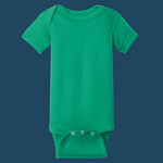 Infant Short Sleeve Baby Rib Bodysuit