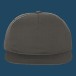 Lightly-Structured Five-Panel Snapback Cap