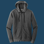 Tri Blend Fleece Full Zip Hoodie